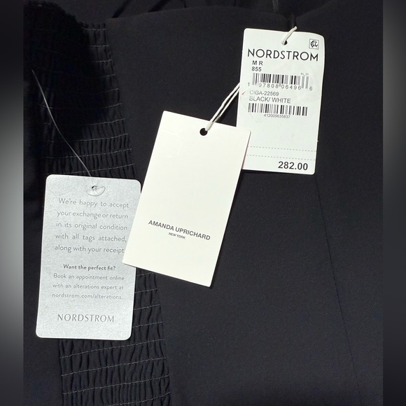 Amanda Uprichard Valencia Strapless Midi Prom Dress  Datenight Minimalist - Picture 5 of 7